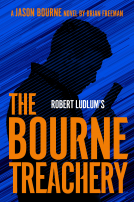 book cover for Robert Ludlum's The Bourne Treachery