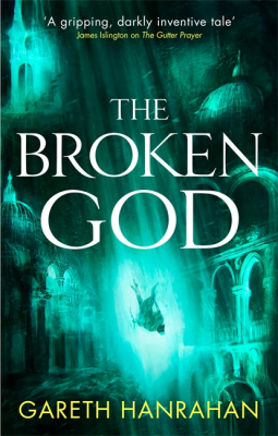 book cover for The Broken God
