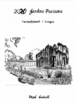 Couverture du livre pour Jardins parisiens