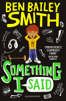 book cover for Something I Said