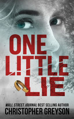 book cover for One Little Lie