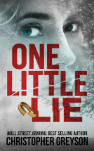 book cover for One Little Lie