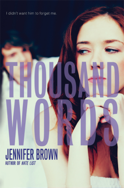 book cover for Thousand Words