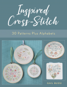 book cover for Inspired Cross-Stitch
