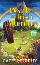 book cover for Death of an Irish Mummy