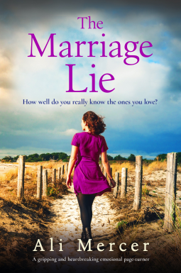 book cover for The Marriage Lie