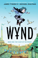 book cover for Wynd Book One: The Flight of the Prince