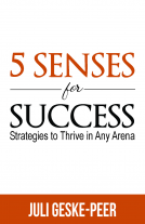 book cover for 5 Senses for Success