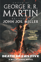 book cover for Death Draws Five