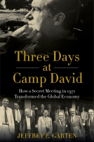 book cover for Three Days at Camp David