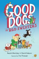 book cover for Good Dogs in Bad Sweaters