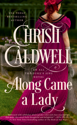 book cover for Along Came a Lady