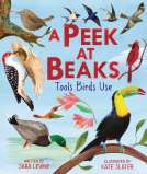book cover for A Peek at Beaks