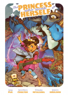 book cover for The Princess Who Saved Herself