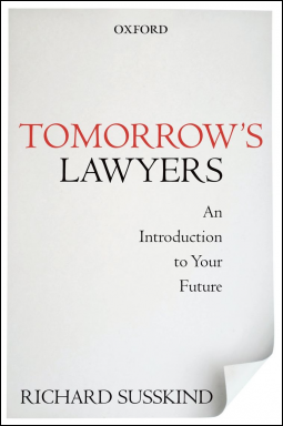book cover for Tomorrow's Lawyers
