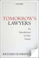 book cover for Tomorrow's Lawyers