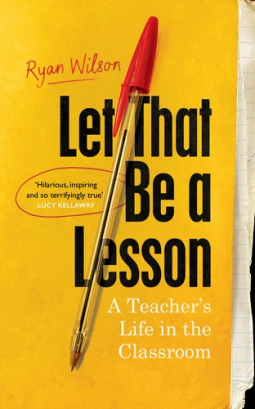 book cover for Let That Be a Lesson