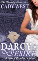 book cover for Darcy & Desire
