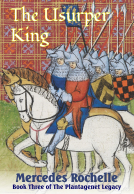 book cover for The Usurper King