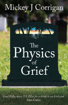 book cover for The Physics of Grief