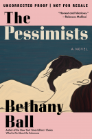 book cover for The Pessimists