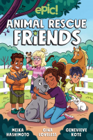 book cover for Animal Rescue Friends