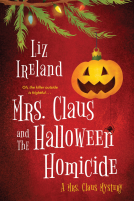 book cover for Mrs. Claus and the Halloween Homicide