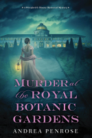book cover for Murder at the Royal Botanic Gardens
