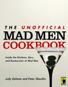 book cover for The Unofficial Mad Men Cookbook