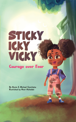 book cover for Sticky Icky Vicky