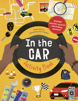 book cover for In the Car Activity Book