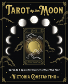 book cover for Tarot by the Moon
