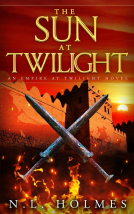 book cover for The Sun at Twilight