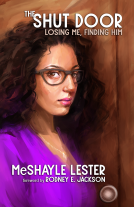 book cover for The Shut Door