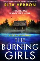 book cover for The Burning Girls