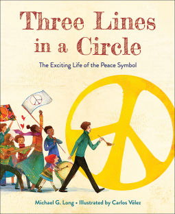 book cover for Three Lines in a Circle