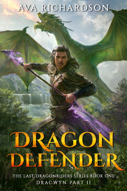 book cover for Dragon Defender