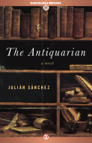 book cover for The Antiquarian