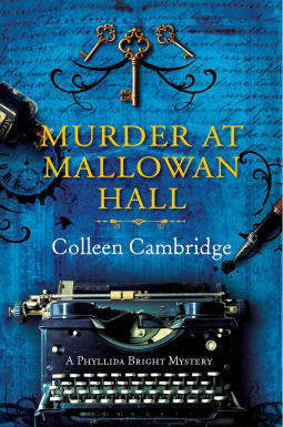 book cover for Murder at Mallowan Hall