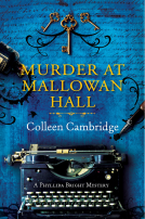 book cover for Murder at Mallowan Hall