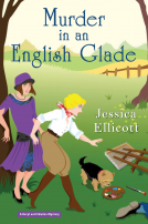 book cover for Murder in an English Glade