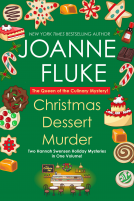 book cover for Christmas Dessert Murder