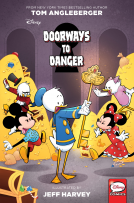 book cover for Disney's Doorways to Danger