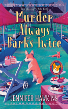 book cover for Murder Always Barks Twice