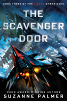 book cover for The Scavenger Door