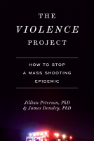 book cover for The Violence Project