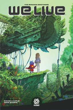 book cover for WE LIVE