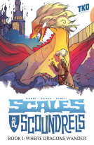 book cover for Scales & Scoundrels Definitive Edition Book 1: Where Dragons Wander