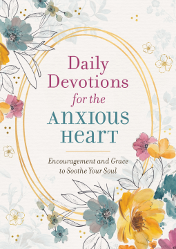 book cover for Daily Devotions for the Anxious Heart