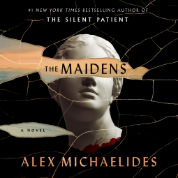 book cover for The Maidens